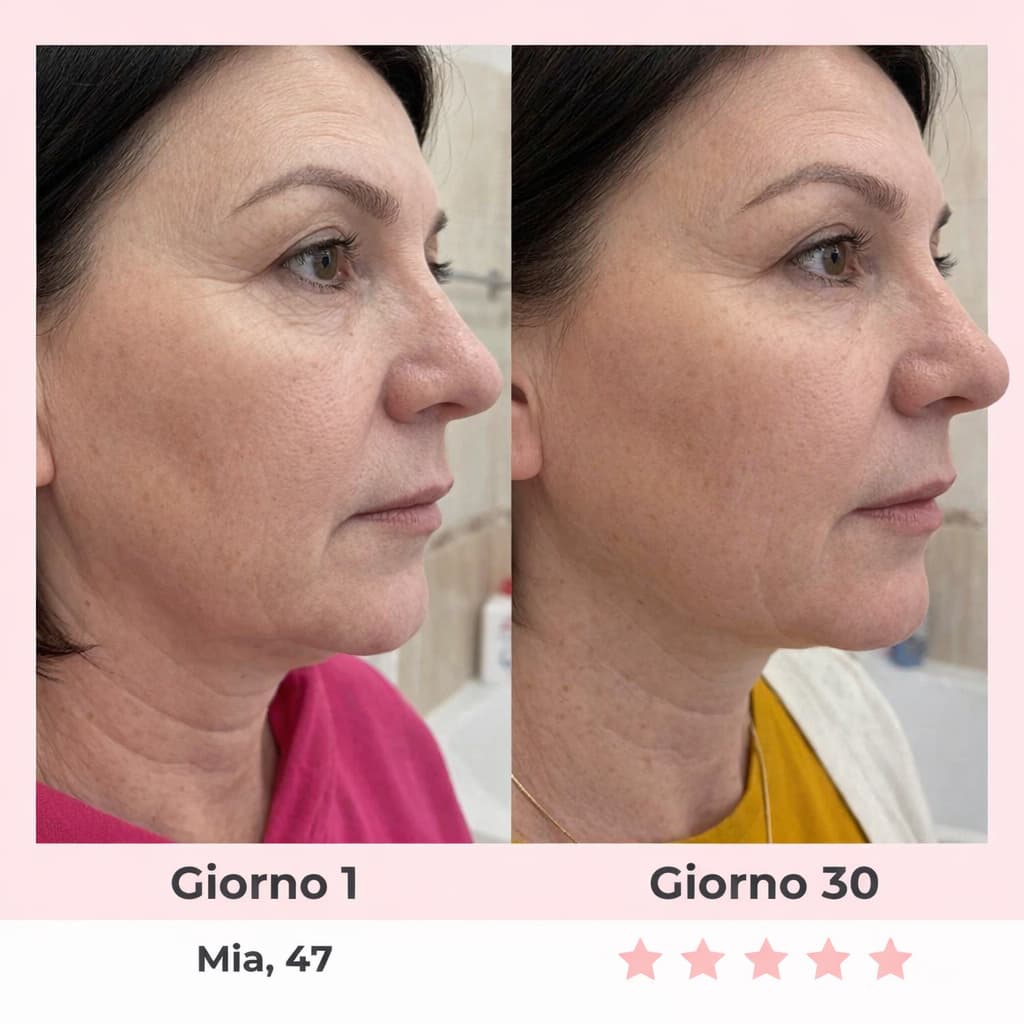 Solvery Glow™ — Dispositivo Professionale Viso | Luce Rossa + Vibrazioni · Clinicamente Testato