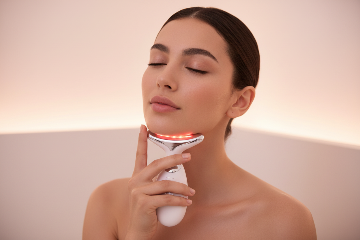 Solvery Skin - Ragazza con LED rosso